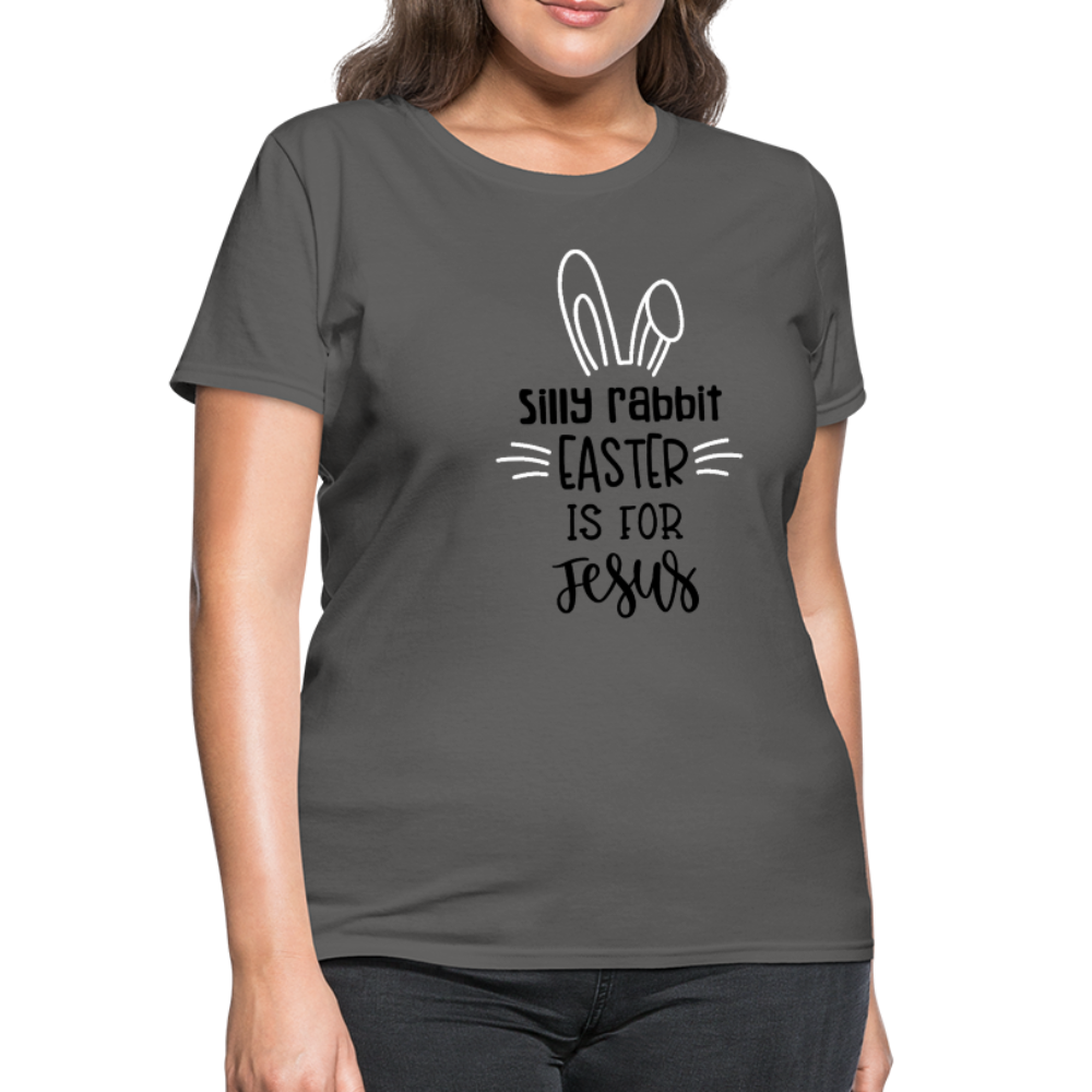 Silly Rabbit - Women's T-Shirt - charcoal