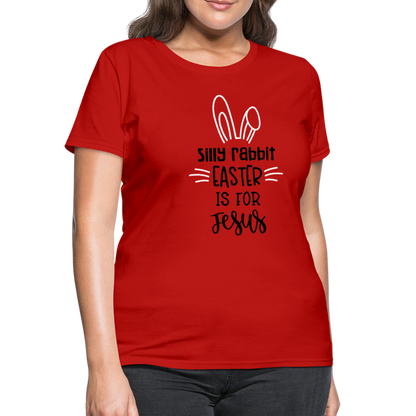 Silly Rabbit - Women's T-Shirt - red