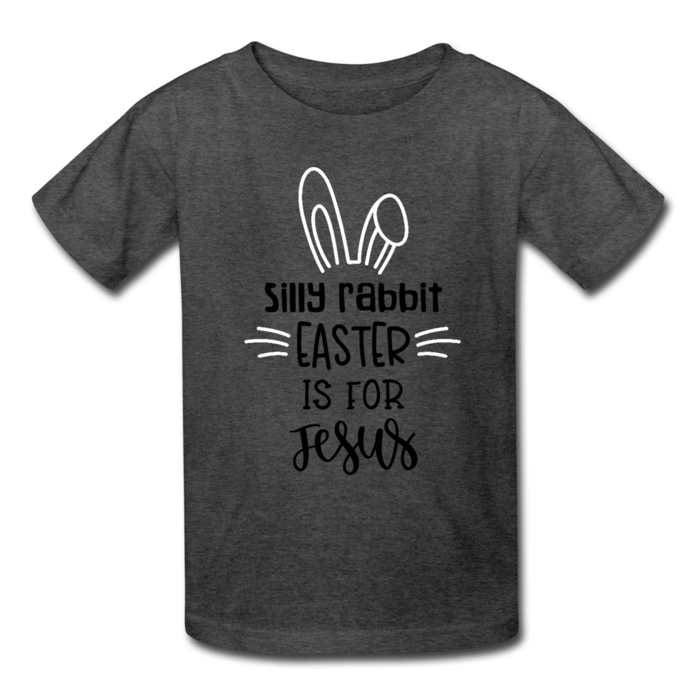 Silly Rabbit - Youth T-Shirt - heather black