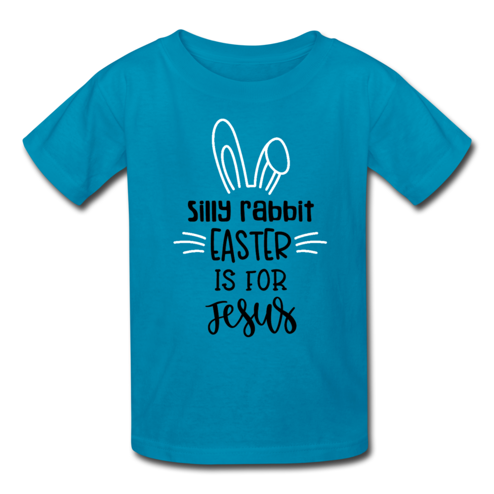 Silly Rabbit - Youth T-Shirt - turquoise