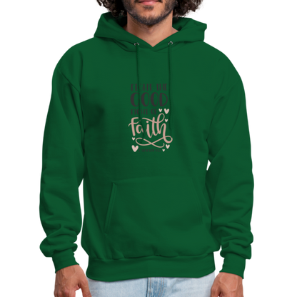 1 Timothy 6:12 - Men's Hoodie - forest green