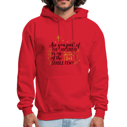 Are You Part Of The Inn Crowd - Men's Hoodie - red