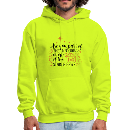 Are You Part Of The Inn Crowd - Men's Hoodie - safety green