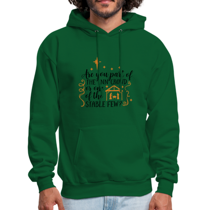Are You Part Of The Inn Crowd - Men's Hoodie - forest green