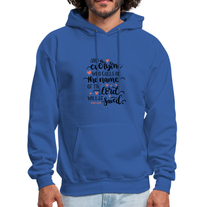 Acts 2:21 - Men's Hoodie - royal blue