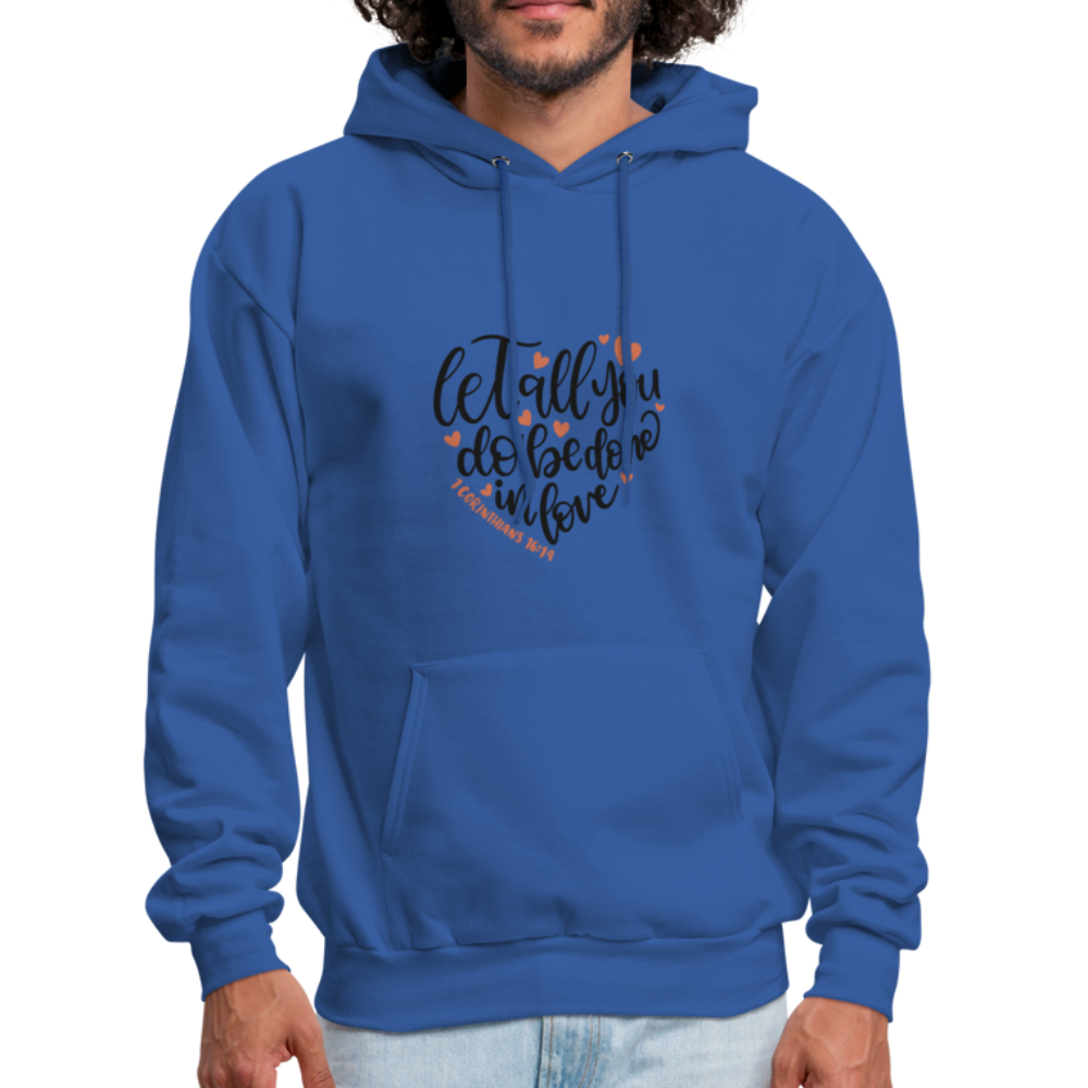 Let All You Do - Men's Hoodie - royal blue