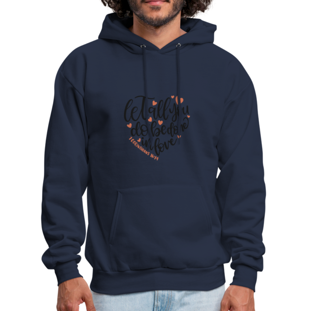 Let All You Do - Men's Hoodie - navy