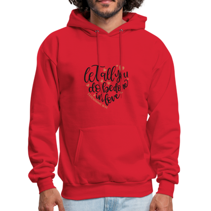 Let All You Do - Men's Hoodie - red