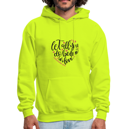 Let All You Do - Men's Hoodie - safety green