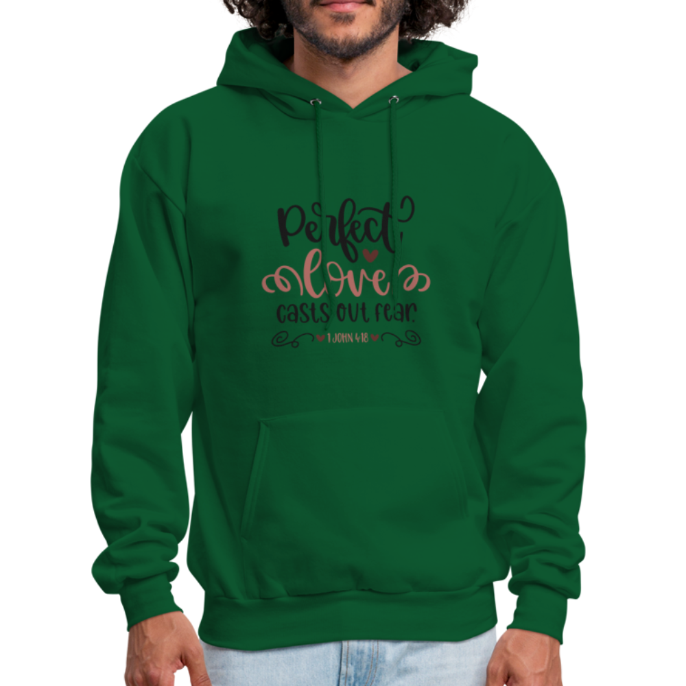Perfect Love - Men's Hoodie - forest green