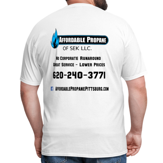 Affordable Propane Of SEK LLC. - Men's T-Shirt - white