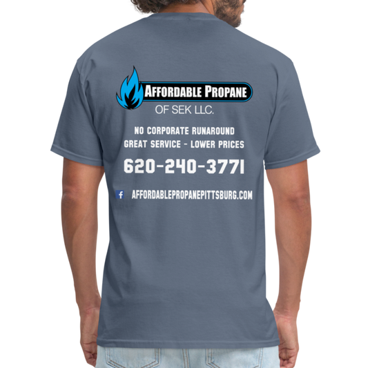Affordable Propane Of SEK LLC. - Men's T-Shirt - denim